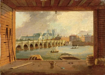 Ansicht der Westminster-Brücke